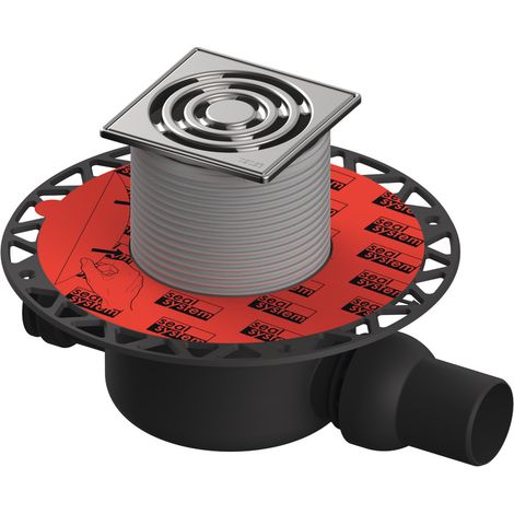 TECEdrainpoint S 122 Ablaufset, Normausführung, mit Seal System (1/4)
