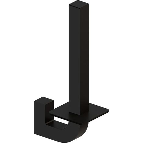 BELTRAN 10236 NIKI Portarrollo R.Papel Vertical Negro Mate Texturizado - ref: 064-10236
