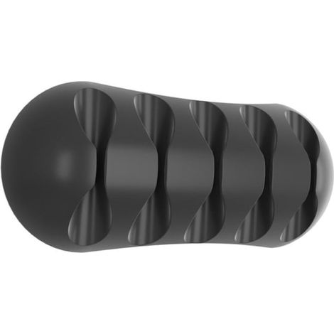 Lot de 2 supports de câbles multiples, organisateurs et clips de fixation - Noir (1/5)