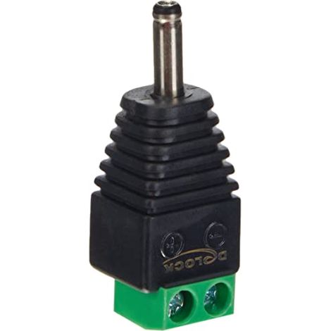 DeLOCK 65434 cable gender changer DC 1.3 x 3.5 mm 2p Nero, Verde, Argento (1/3)