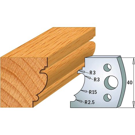690.121 COPPIA COLTELLI SP 40x4mm
