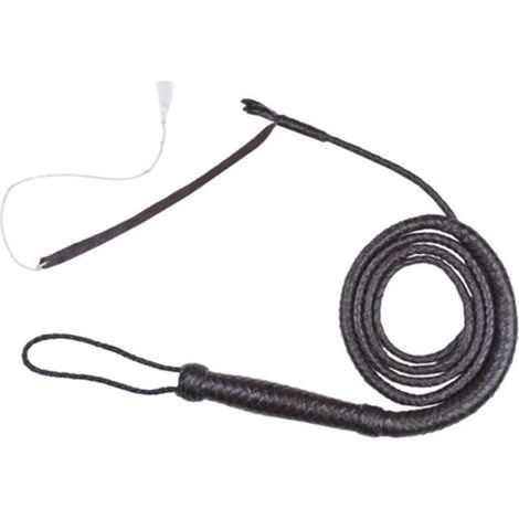 330 cm, Marron foncé: Fouet western 330 cm (1/2)