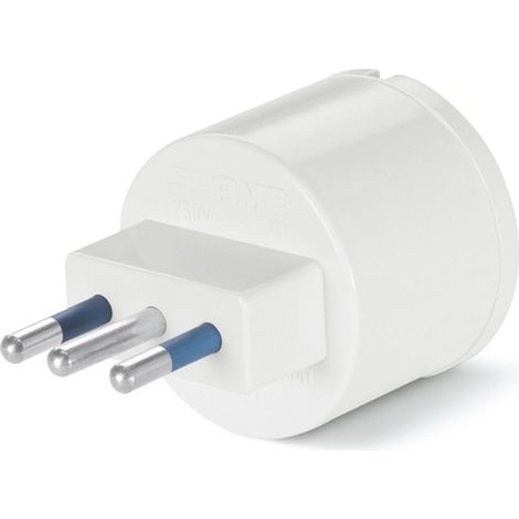 Scame adattatore elettrico blueline 10a standard p30 scame 146.641 impianti domestici