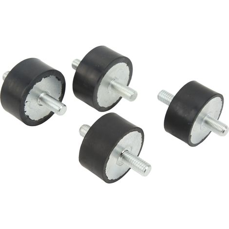 Supports d'isolation moteur 4PCS 3022071 avant et arrière en fer galvanisé et caoutchouc, remplacement pour Polaris Sportsman 335 400 (1/5)