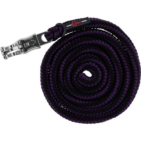 Kerbl Führstrick Hippo mit  Panikhaken aubergine-anthrazit Keine Angabe