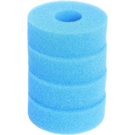 4 Pièces Compatible Bleu Mousse de Rechange 1400/5000 (1/2)