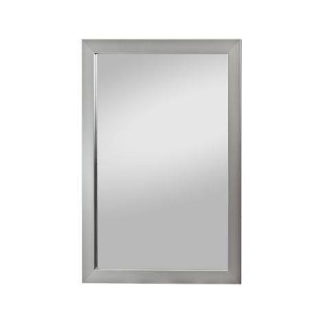 RAHMENSPIEGEL INES 78X55 EDELSTAHL