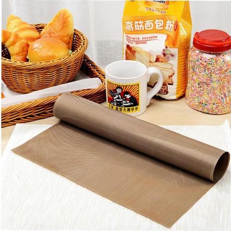 Teflon Presse De La Chaleur Réutilisable Résistant À La Chaleur Tapis Anti-adhésif De Cuisson Feuille De Cuisine Alimentaire Pad 30 X 40 Cm'-'-