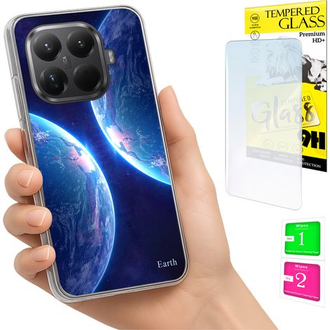 Funda para Xiaomi 15T Pro con cubierta trasera y cristal 9H (1/5)