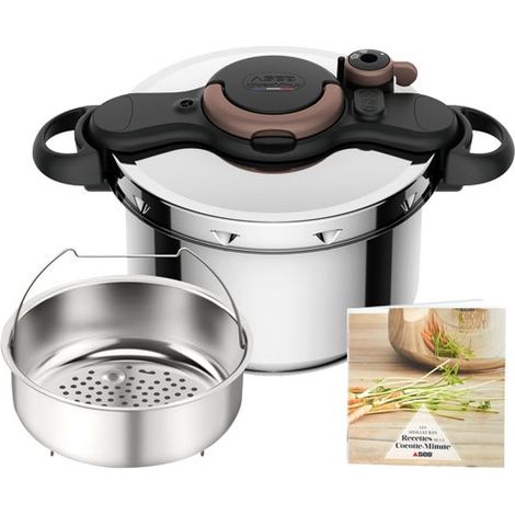 Cocotte minute 7.5l acier inoxydable - Seb - P4624877 (1/5)