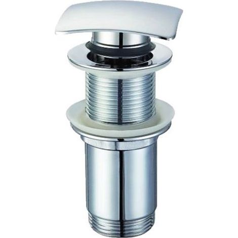 Piletta click clack quadrata alta senza troppo pieno 1"1/4  Tecom