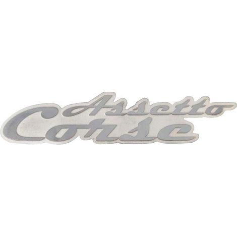 Stemma Logo Adesivo Assetto Corse in Metallo (1/5)