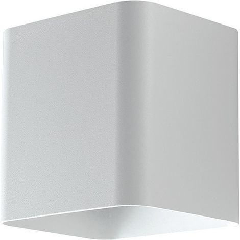 "Applique LED da esterno BIOME in alluminio bianco 4000K(Luce naturale)" (1/3)