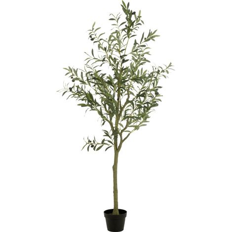 Plante Artificielle en Pot "Olivier" 180cm Vert (1/2)