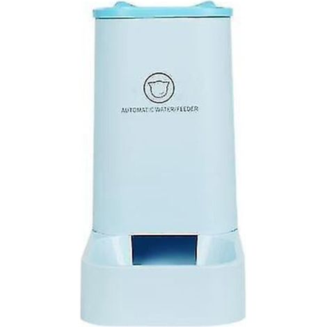 Automatischer Futter- und Wasserspender für Haustiere – Blau (1/3)