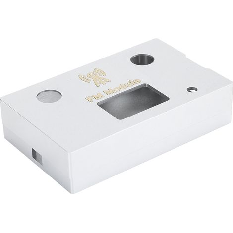 Module Radio FM Numérique DSP avec Affichage LCD et Télécommande - Coque Aluminium Argenté pour Voiture et Maison (1/5)