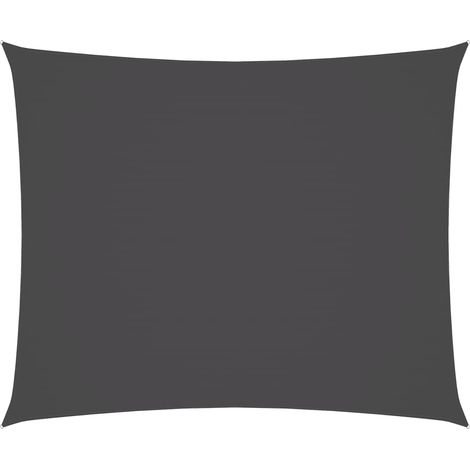 Maison Exclusive - Parasole a Vela Oxford Rettangolare 4x6 m Antracite