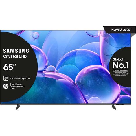 Samsung – Téléviseur LED 65" 4K Ultra HD – Smart TV avec Wifi – Motion Xcelerator – DVB-C/S2/T2 – Noir
