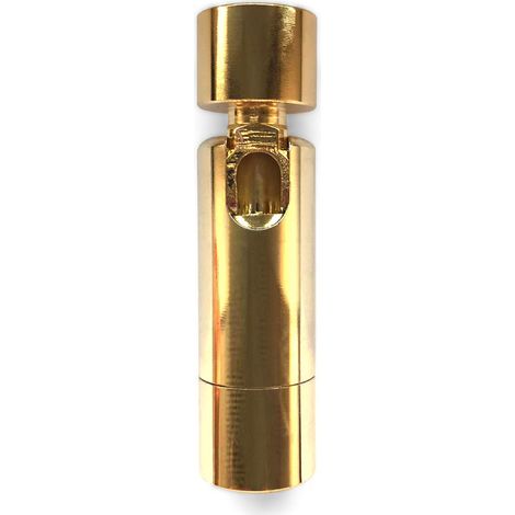 Creative-Cables Metal Swivel Joint - (Laiton, longueur 6 cm, diamètre 1,6 cm) - Pour les extensions et les ajustements (1/4)