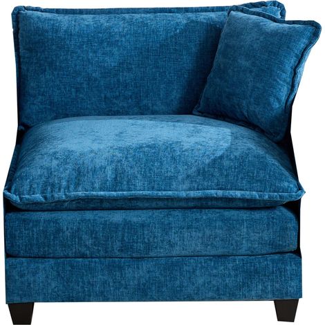 Sofá modular Cloud de un asiento (reposabrazos no incluidos), sofá seccional moderno, ideal para sala de estar, dormitorio y apartamento, cómodo cojín de asiento tapizado de doble capa, tejido de chen