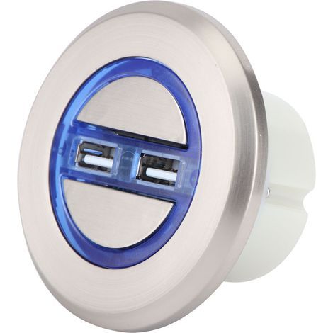 Fernbedienung für elektrischen Sessel und Relaxsofa – 2 Tasten, zwei 5V-USB-Anschlüsse, robustes ABS (1/3)