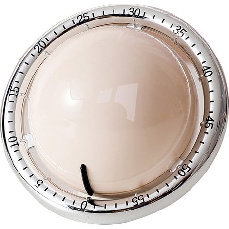 Minuteur mécanique portable, minuteur sans pile (pour joueurs, en forme d'étudiant), minuteur mécanique portable (en forme de planète), minuteur mécanique portable pour la table de cuisine (pour étudi (1/5)
