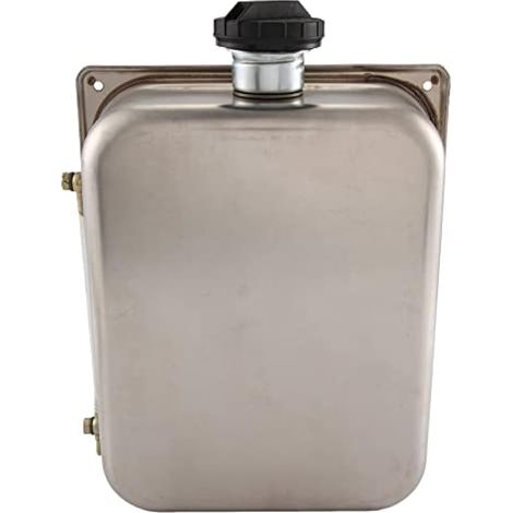 Le réservoir d'essence en acier inoxydable de 7 litres est compatible avec le chauffe-eau universel. (1/4)