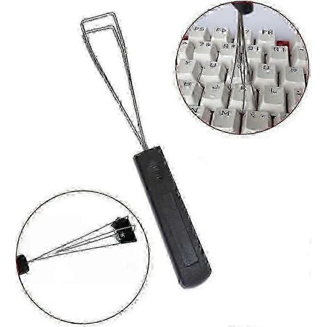 Extracteur de touches en acier inoxydable - Outil indispensable pour l'entretien des claviers mécaniques