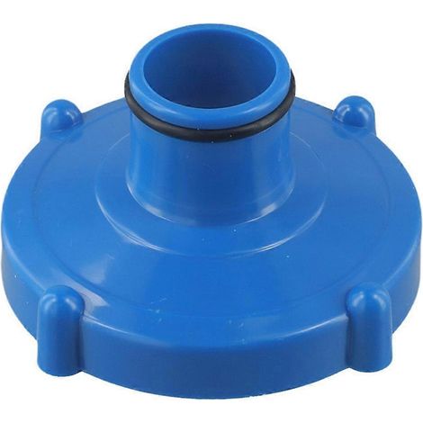 Adaptateur de tuyau de piscine en PVC bleu de remplacement pour raccords et robinets de piscine Intex, 80 mm à 32 mm (1/5)
