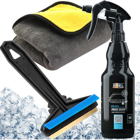 Liquido sbrinatore per vetri auto Adbl frost eater + raschietto per il ghiaccio (1/5)