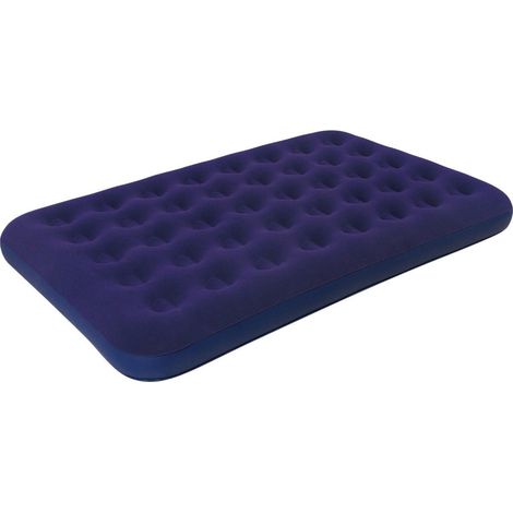 Colchón inflable 191x120x22cm - Azul - Colchón inflable para 2 personas (1/2)