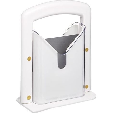 1 pc Uuniversal Bagel Guillotine Trancheuse Cutter Couteau Machine À Trancher Le Pain Gadgets de Cuisine pour Bagels Crumpets (1/4)