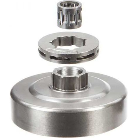 Pignon à bague pour tronçonneuse Husqvarna .325". 7 dents. Hauteur cloche 16,8 mm (1/4)