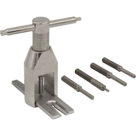 Herramienta para desmontar piñones de vehículos, extractor de piñones universal, herramienta profesional para motores pequeños. Desmontaje de componentes del piñón. (1/5)