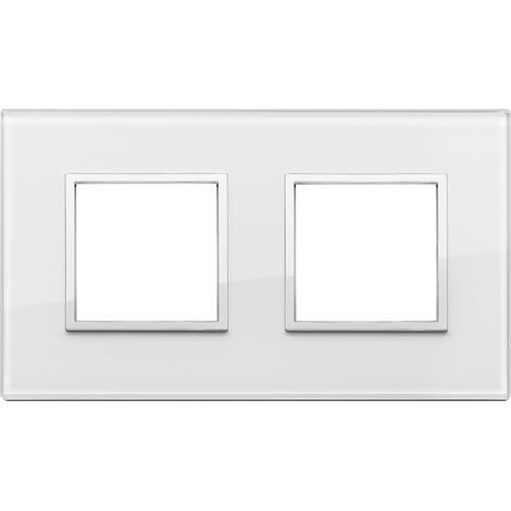 VIMAR - 21643.70 4M (2+2) plaque int71 blanc diamant