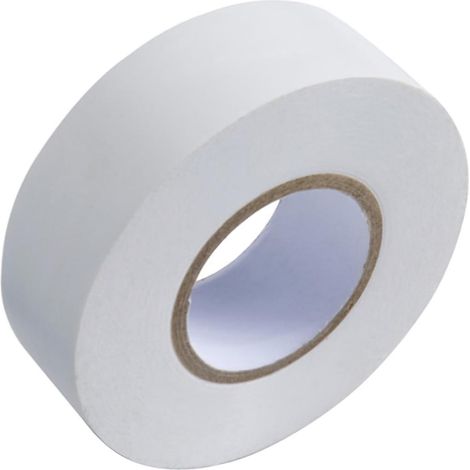 WOLFPACK LINEA PROFESIONAL cinta aislante 30 m. x 25 m. blanca uso doméstico