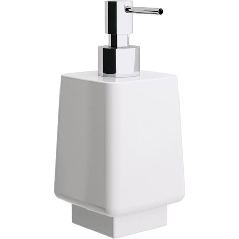 Lineabeta - Dispenser sapone Dado con contenitore in ceramica