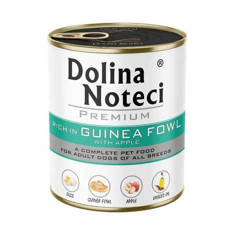 DOLINA NOTECI RICHE EN PINTADE AUX POMMES 800g