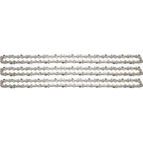 Chaine tronconneuse 3 x Chaînes de tronçonneuses 45cm .325" 68 maillons d\'Entraînement 1.6 mm compatible avec Stihl Husqvarna Dolmar Makita et autres accessoire pour tronçonneuse (1/5)