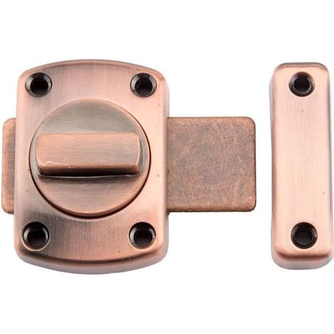 Serrature per porte in acciaio inox, serrature per porte scorrevoli, serrature per bagno, serrature di sicurezza con pomello, catenacci per porte del bagno, serrature per armadi e finestre (1/5)