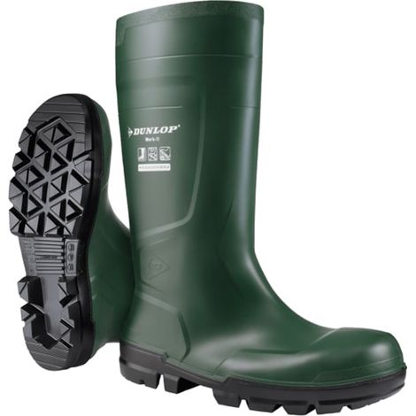 Stivali antinfortunistici Dunlop NB2KL01 S5 SR FO LG - 35 - Verde