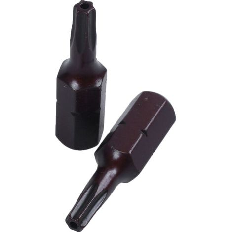 Embouts de tournevis de sécurité Torx T15 1/4 pouce à tige hexagonale magnétique, 12 pièces (1/5)