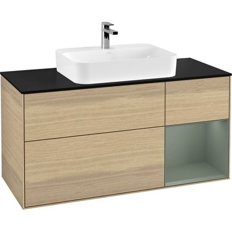 Villeroy & Boch F422GMPC Meuble sous-lavabo Finion F42 (1/2)