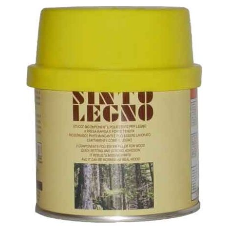 STUCCO PER LEGNO 'SINTOLEGNO' 375 ml - Chiaro - SINTOLIT