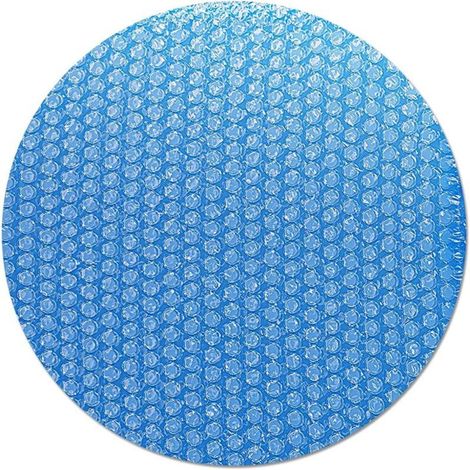 Bache A Bulle pour Piscine Ronde Rectangulaire, Hivernage Ete Chauffante, De Protection Solaire Jacuzzi Spa étang Exterieur Imperméable (Ronde φ152cm) φ152cm - (1/5)