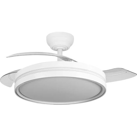 Ventilador Dc Capitan 60w Blanco 3asp.107d 6980lm (1/4)
