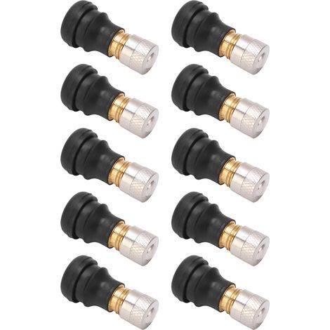 Vakuumventil für Elektrorollerreifen, 10 Stück, schlauchlos, 2 cm lang, für Xiaomi M365 Pro, Durchmesser unter 9 mm (1/5)
