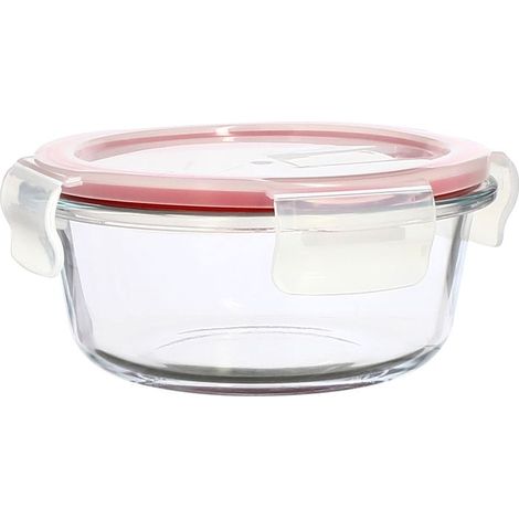 Boîte hermétique ronde en verre 370ml, CLÉMENTINE (1/5)