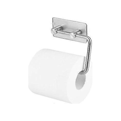 Porte-papier toilette mural en acier inoxydable, support pour rouleau de papier toilette et porte-essuie-tout, pour usage commercial et domestique.