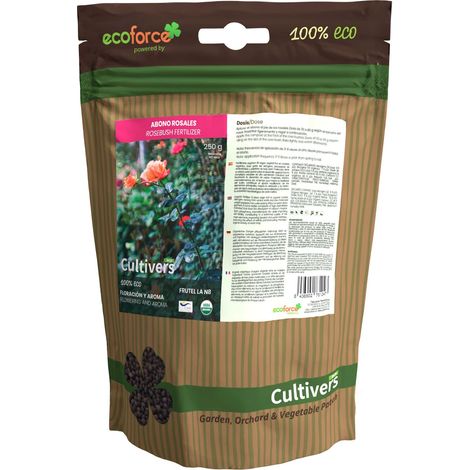 CULTIVERS Abono Rosales Ecológico 250 g